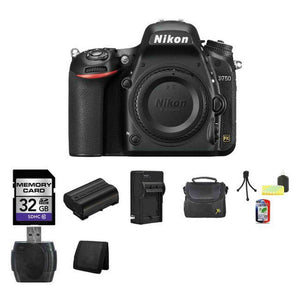 Nikon D750 DSLR Camera 32GB Card Bundle