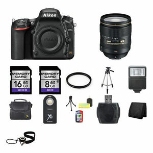 Nikon D750 DSLR Camera w/24-120mm Lens 24GB Complete Kit