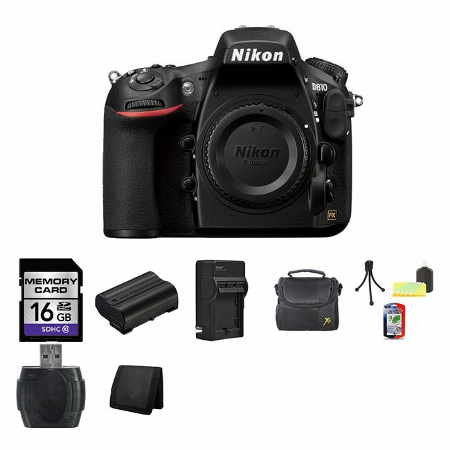 Nikon D810 Digital SLR Camera 16GB  Ultimate Bundle