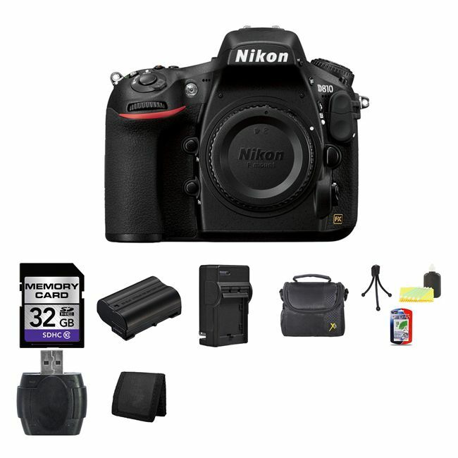 Nikon D810 Digital SLR Camera 32GB  Bundle