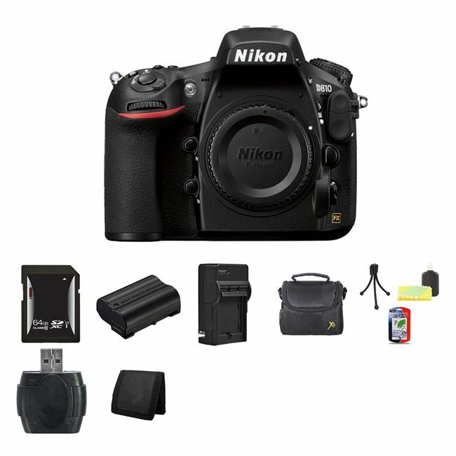 Nikon D810 Digital SLR Camera 64GB  Bundle