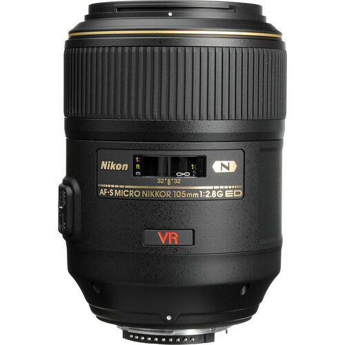 Nikon AF-S VR Micro-Nikkor 105mm f/2.8G IF-ED Lens + UV Filter & Cleaning Kit Bundle