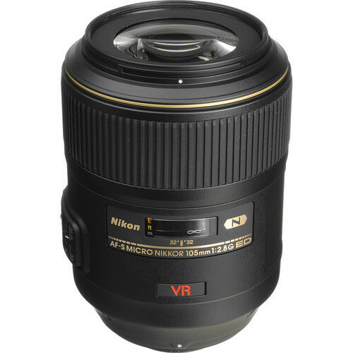 Nikon AF-S VR Micro-Nikkor 105mm f/2.8G IF-ED Lens + UV Kit & Cleaning Kit Bundle