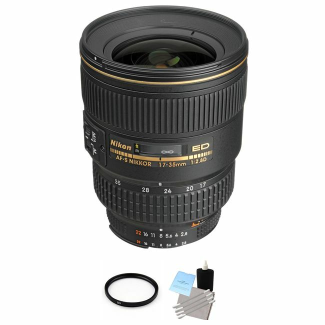 Nikon Zoom-Nikkor 17-35mm F/2.8 AF-S D IF ED Lens + UV Filter & Cleaning Kit