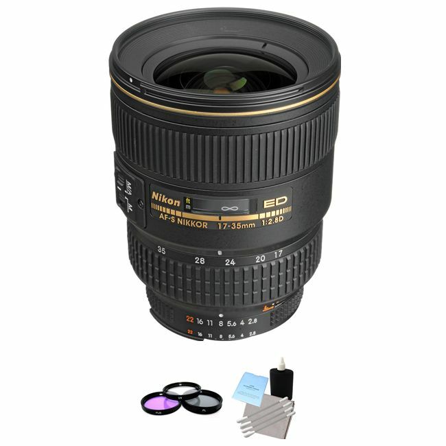 Nikon Zoom-Nikkor 17-35mm F/2.8 AF-S D IF ED Lens + UV Kit & Cleaning Kit