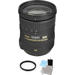 Nikon Nikkor AF-S 18-200mm F/3.5-5.6 II VR DX Lens + UV Filter & Cleaning Kit Nikon