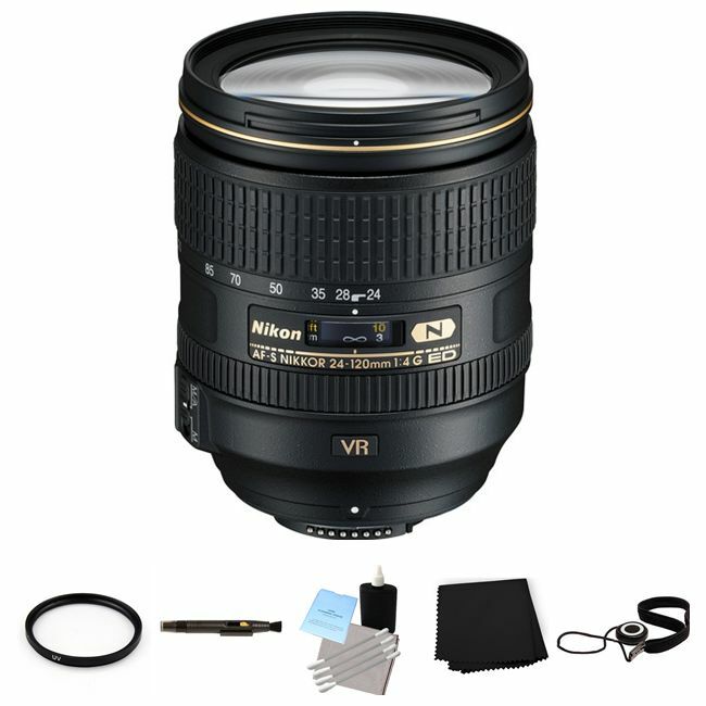 Nikon AF-S NIKKOR 24-120mm f/4G ED VR Zoom Lens Supreme Bundle