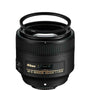 Nikon AF-S NIKKOR 85mm f/1.8G Lens w/67mm UV Filter Bundle