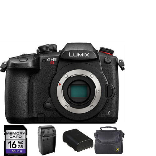 Panasonic Lumix DC-GH5S Mirrorless Micro Four Thirds Digital Camera Starter Bundle