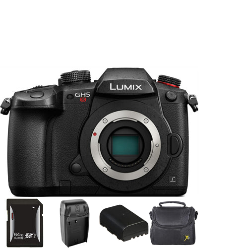 Panasonic Lumix DC-GH5S Mirrorless Micro Four Thirds Digital Camera Advanced Bundle