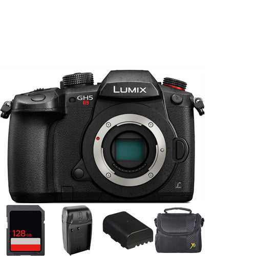 Panasonic Lumix DC-GH5S Mirrorless Micro Four Thirds Digital Camera Deluxe Bundle