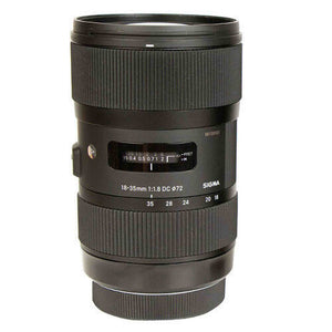 Sigma 18-35mm f/1.8 DC HSM Lens for Nikon + UV Filter & Cleaning Kit Bundle Sigma