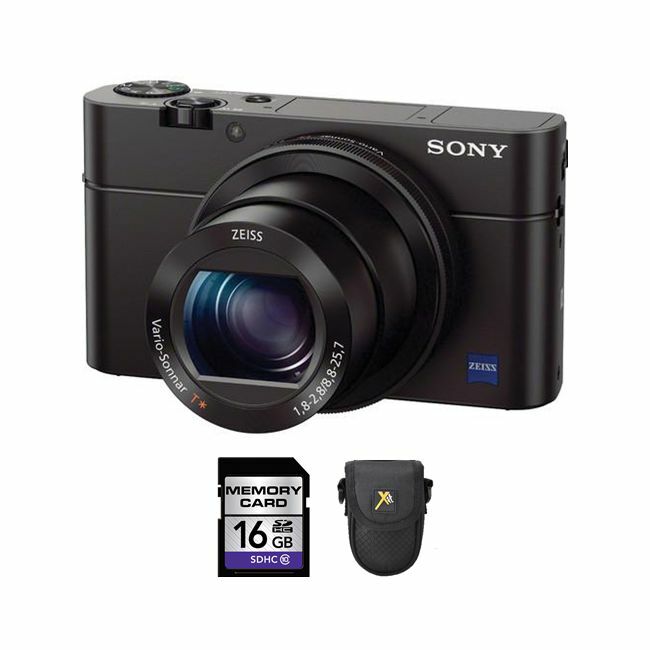 Sony Cyber-shot DSC-RX100 III Digital Camera + 16GB & Case
