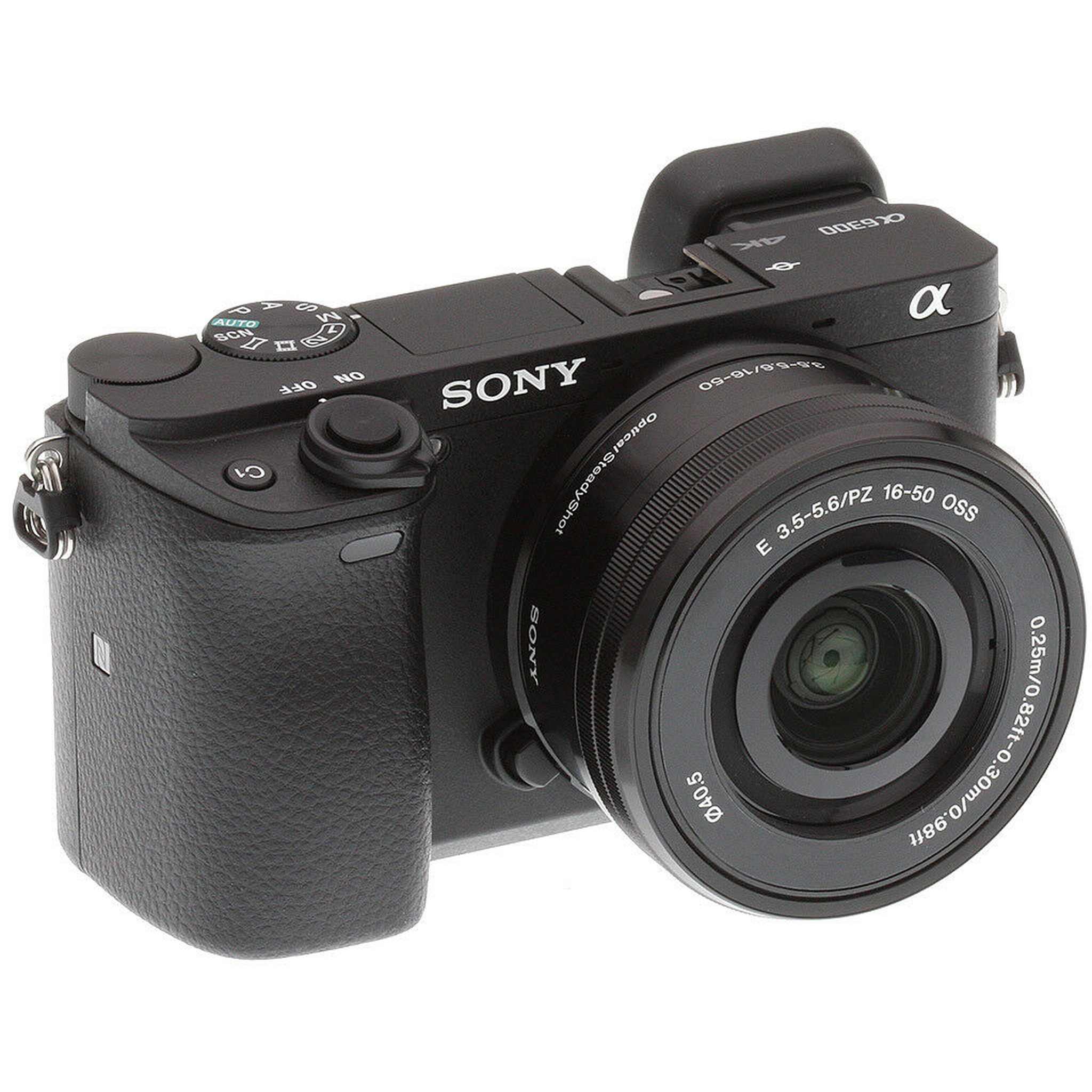 Sony Alpha a6300 Mirrorless Camera w/16-50mm Lens + 2 Batteries, 8GB & More Sony