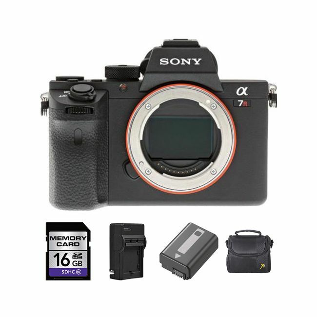 Sony Alpha a7R II Mirrorless Digital Camera + 2 Batteries, 16GB Card Bundle