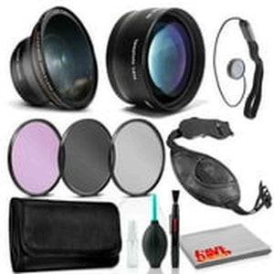 28mm Essential Kit with Wide Angle and Telephoto Lens, Hand Strap Bundle