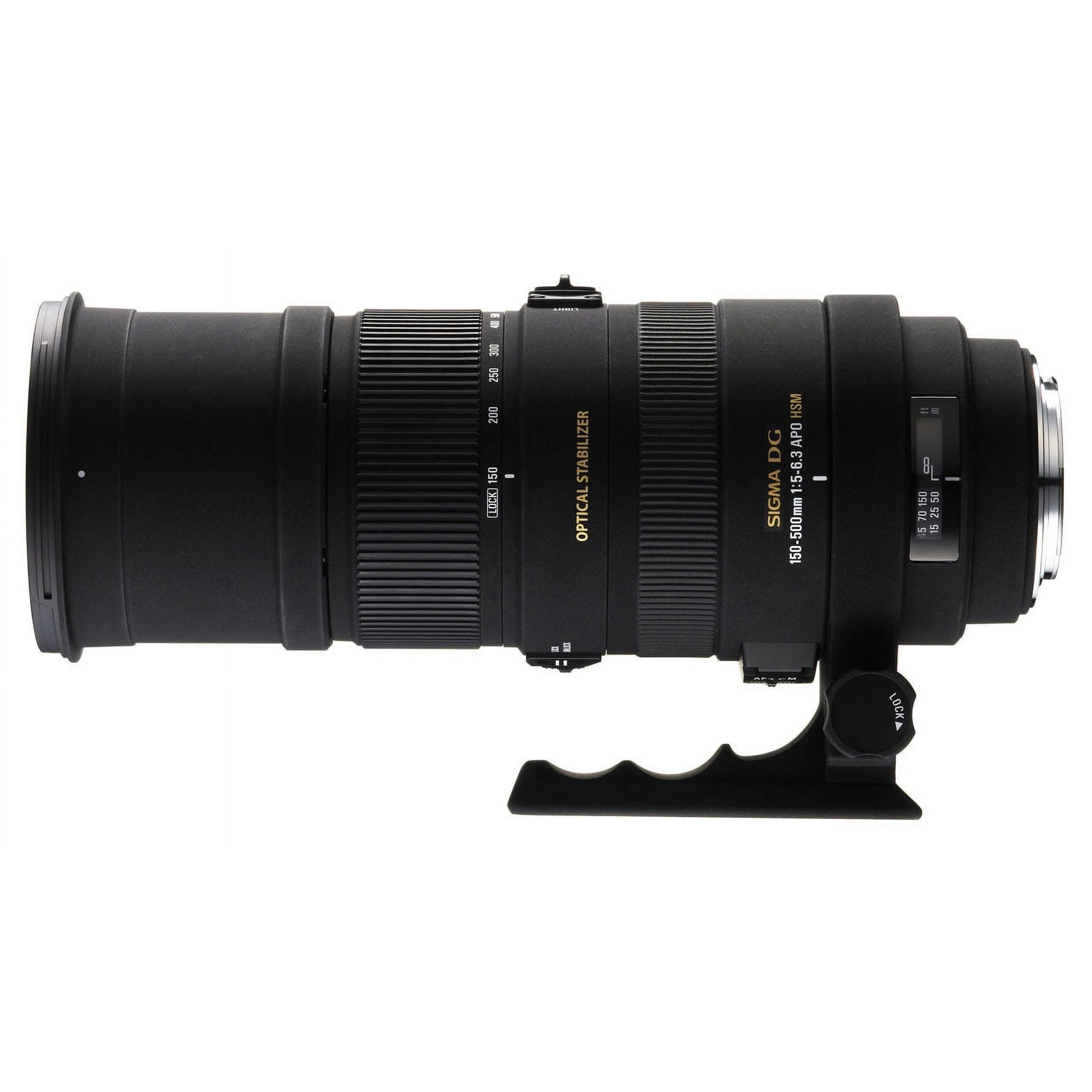 Sigma 73A205 150-500mm F/5-6.3 APO HSM DG Telephoto Zoom Lens for Sony DSLRs Sigma