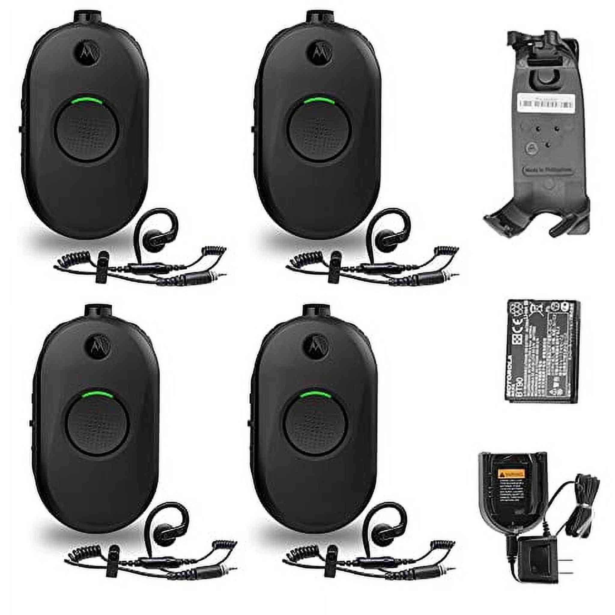 4 x Motorola CLP1010e 1-Channel 2-Way UHF Business Radio CLP1010E + More Motorola Solutions