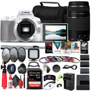 Canon EOS 250D / Rebel SL3 DSLR Camera (Body Only) + Canon Lens + More Bundle