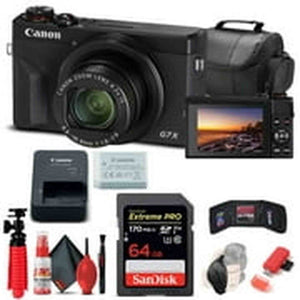 Canon PowerShot G7 X Mark III Digital Camera 3637C001 + 64GB Card + More