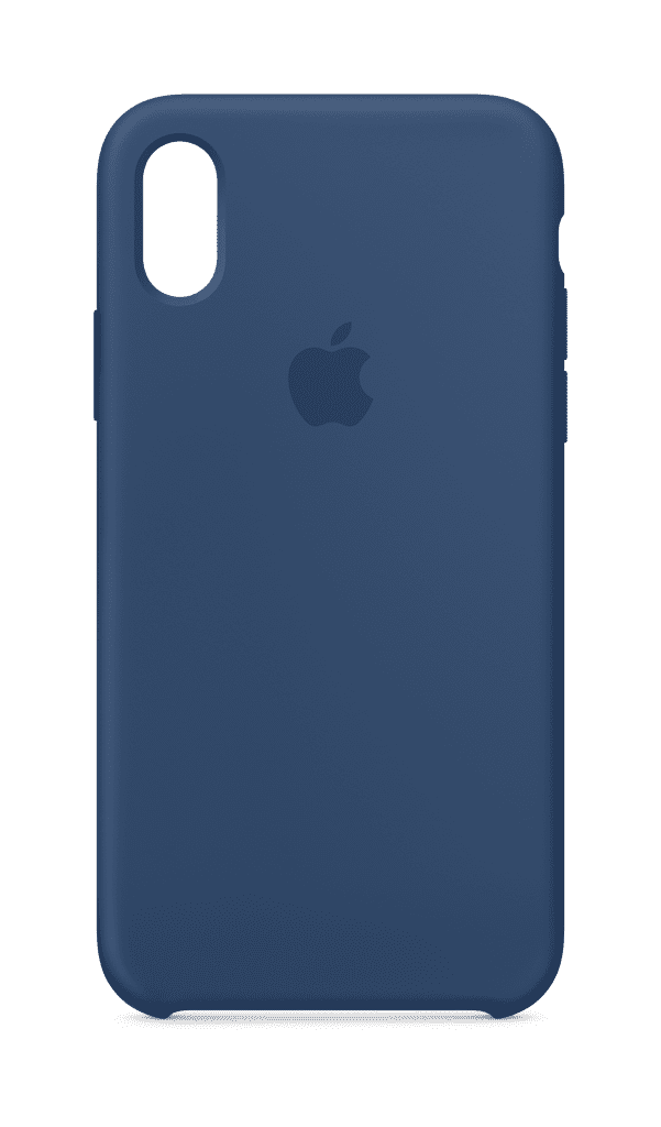 Apple iPhone X Silicone Case - Blue Cobalt