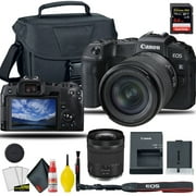 Canon EOS RP Mirrorless Digital Camera with 24-105mm f/4-7.1 Lens, + EOS Camera Bag + Sandisk Extreme Pro 64GB Card + 6AVE Electronics Cleaning Set, and More