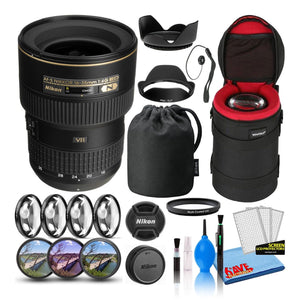 Nikon AF-S 16-35mm f/4G ED VR Zoom Lens 2182 Intl Model Bundle