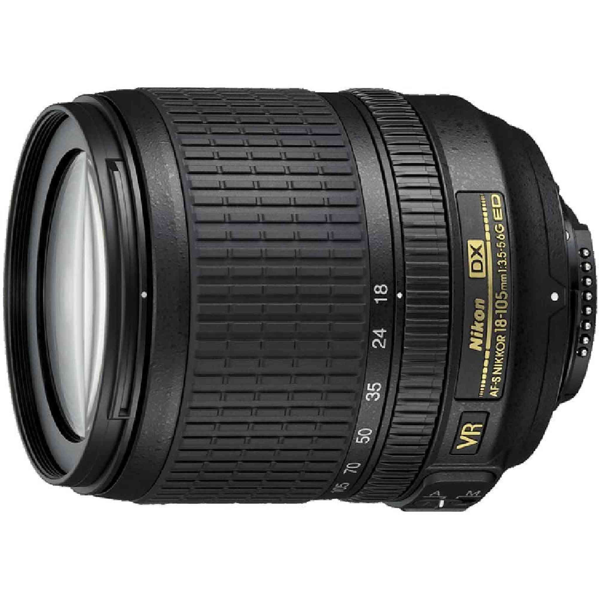 Nikon 18-105mm f/3.5-5.6 AF-S DX VR ED Nikkor Lens Nikon Digital SLR Cameras - Reconditioned Nikon