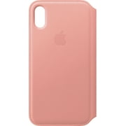 Apple Leather Folio for iPhone X - Soft Pink