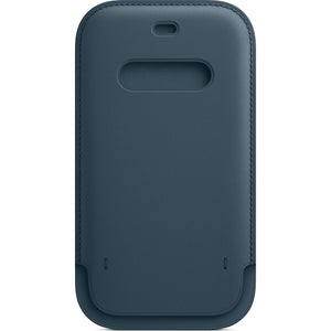Apple iPhone 12 and 12 Pro Leather Sleeve with MagSafe - Baltic Blue Apple