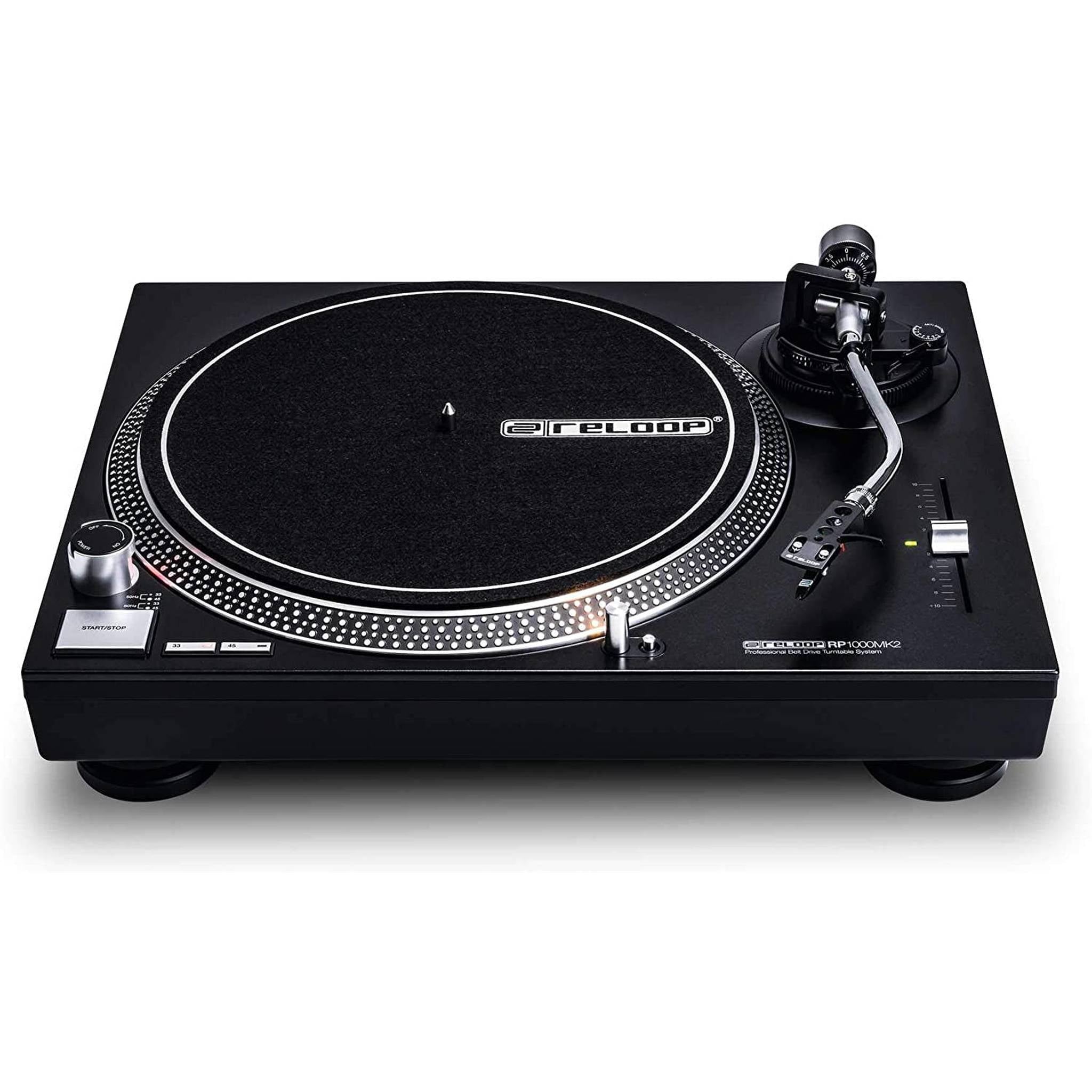 Reloop 1000 MK2 Professional Belt Drive Turntable System Reloop