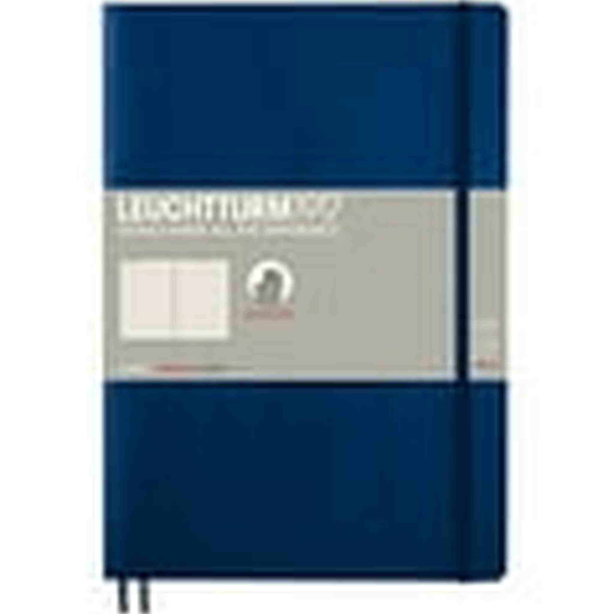 LEUCHTTURM1917 - Composition B5 Ruled Softcover Notebook Navy - 123 Numbered Pages