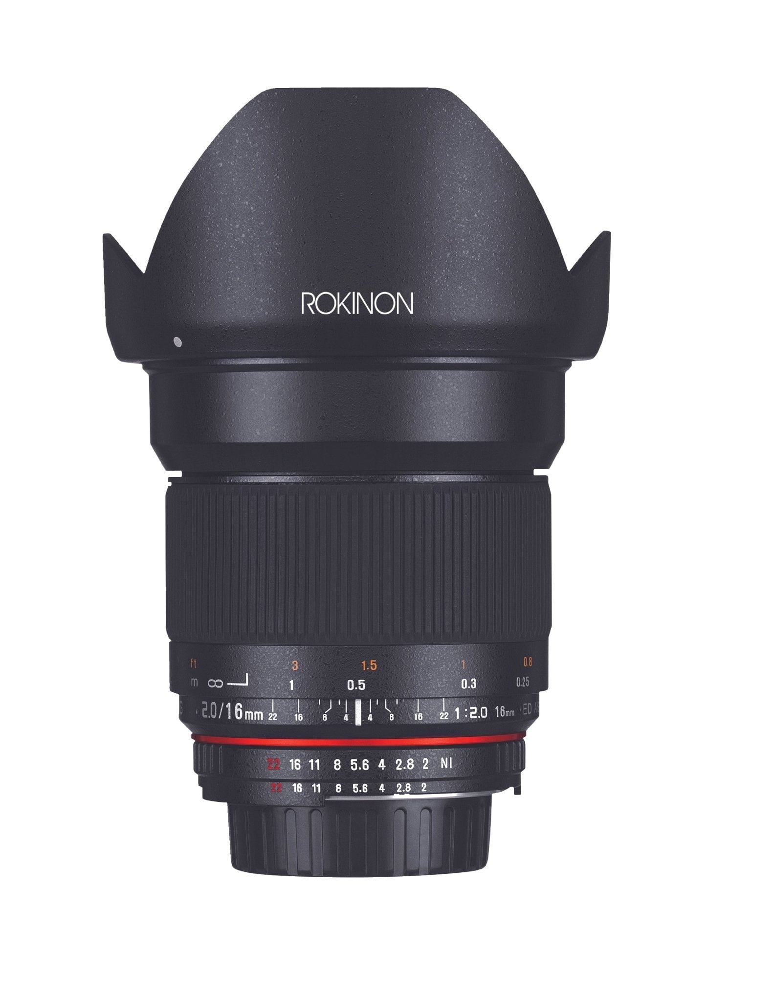 Rokinon 16M-M43 16mm f/2.0 Aspherical Wide Angle Lens for Olympus/Panasonic Micro 4/3 Cameras