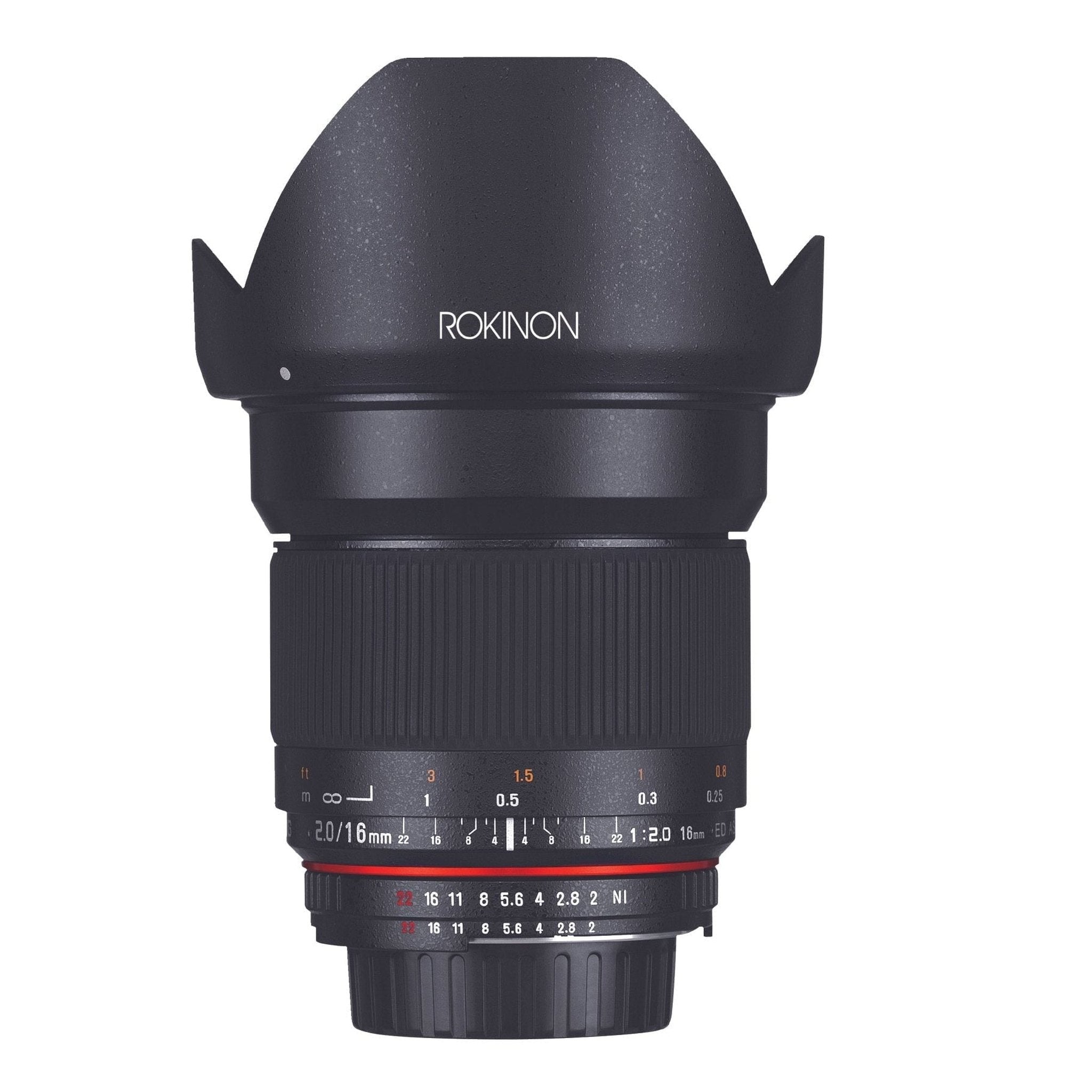 Rokinon 16M-M43 16mm f/2.0 Aspherical Wide Angle Lens for Olympus/Panasonic Micro 4/3 Cameras Rokinon