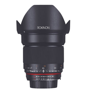 Rokinon 16M-M43 16mm f/2.0 Aspherical Wide Angle Lens for Olympus/Panasonic Micro 4/3 Cameras
