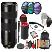 Leica APO-Vario-Elmarit-SL 90-280mm f/2.8-4 Lens (11175) + 64GB Memory Card + Padded Case + Filters + BackPack + Full Size Monopod Bundle