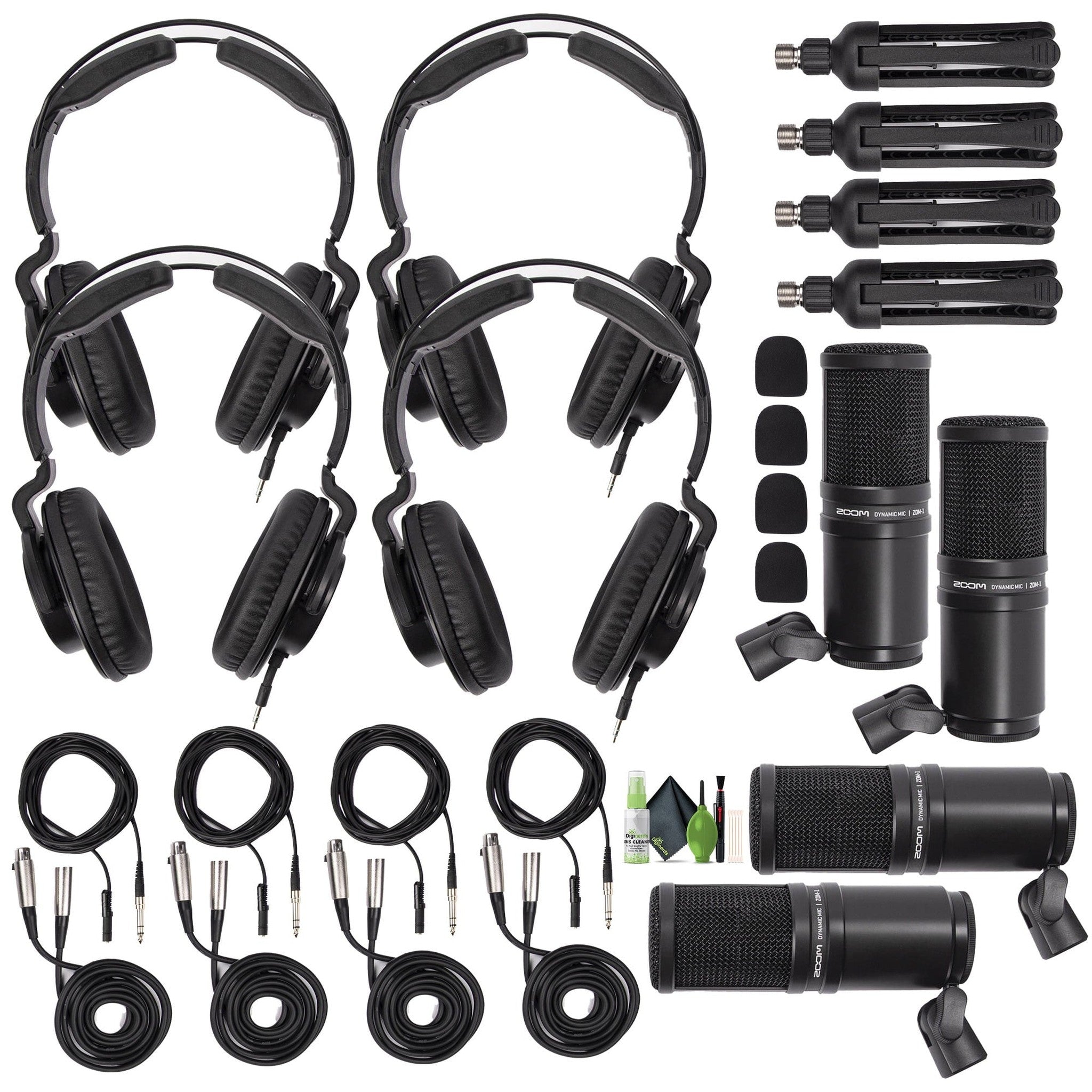 Zoom ZDM-1 Podcast Mic Pack Zoom