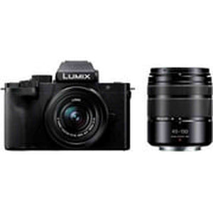 Panasonic LUMIX G100 4k Mirrorless Camera for Photo and Video, Built-in Microphone with Tracking, Micro Four Thirds Interchangeable Lens System, 12-32mm + 40-150mm Lenses , 5-Axis Hybrid I.S., DC-G100DW/W Black Panasonic