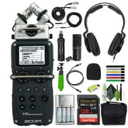 Zoom H5 4-Track Portable Recorder for Audio for Video, Music, and Podcasting, Stereo Microphones, 2 XLR/TRS Inputs, USB Audio Interface, Battery Powered