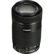 Canon EF-S 55-250mm f/4-5.6 IS STM Telephoto Zoom Lens International Version No Warranty