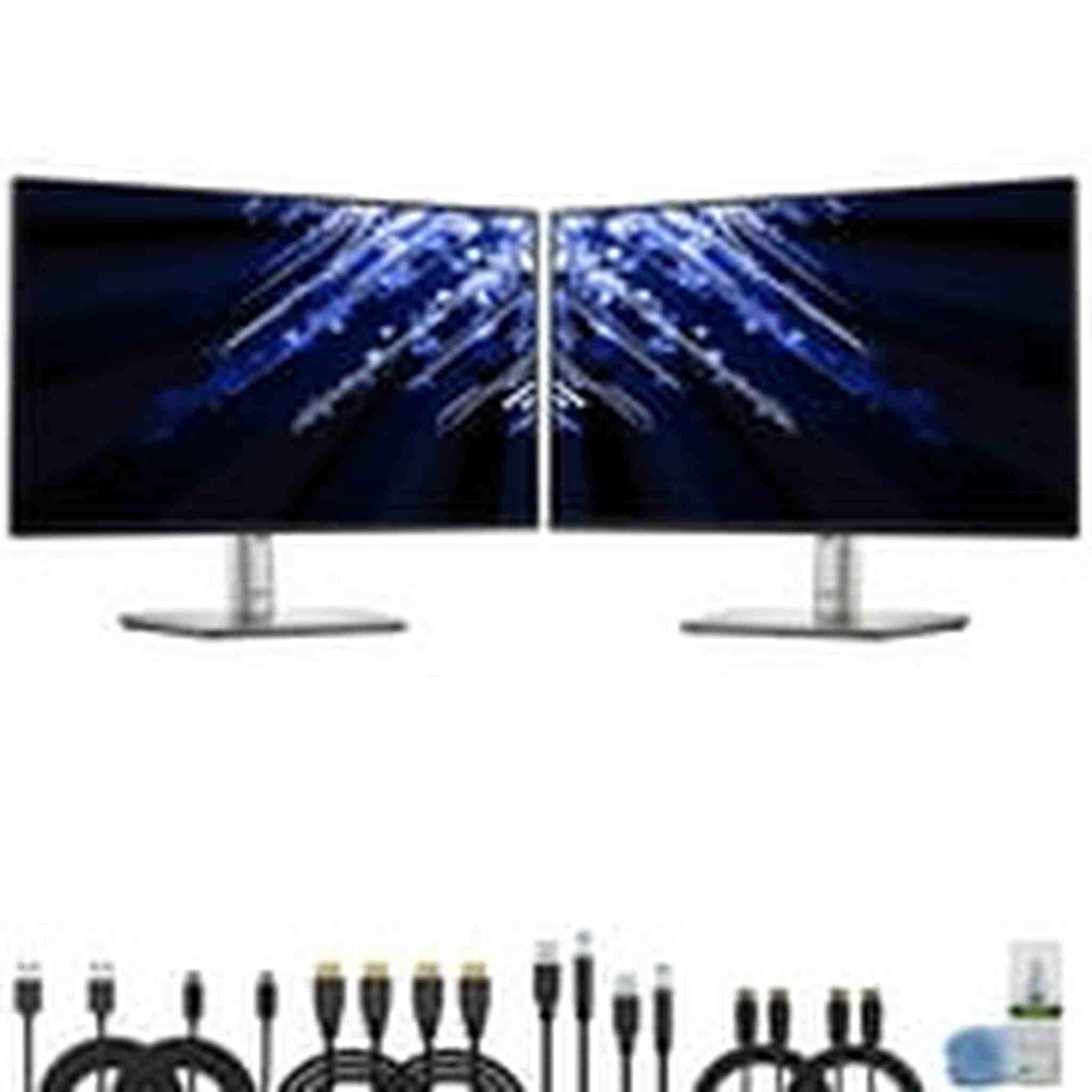 2 x Dell P2425H 24" Full HD, 1920 x 1080 Display, 16:9 IPS, LED, 100Hz Monitor Bundle Dell