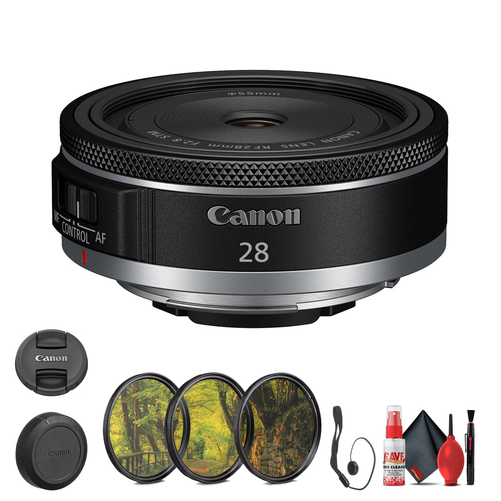 Canon RF 28mm f/2.8 STM Lens Canon RF , Wide-Angle, - Bundle