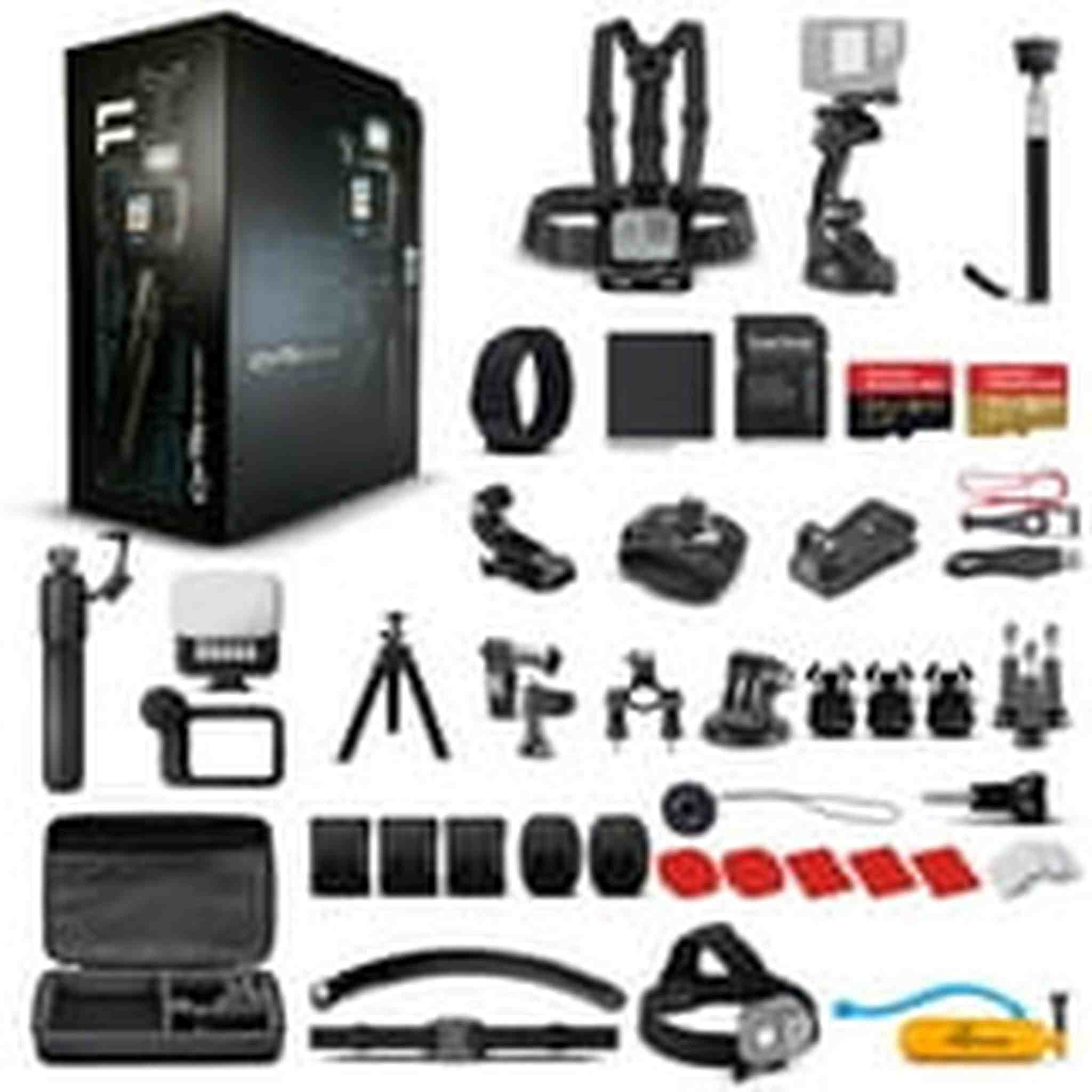 GoPro HERO11 Creator Edition - Action Camera + 64GB + 50 Piece Accessory Kit