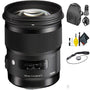 Sigma 50mm f/1.4 DG HSM Art Lens for Nikon + Deluxe Lens Cleaning Kit Bundle