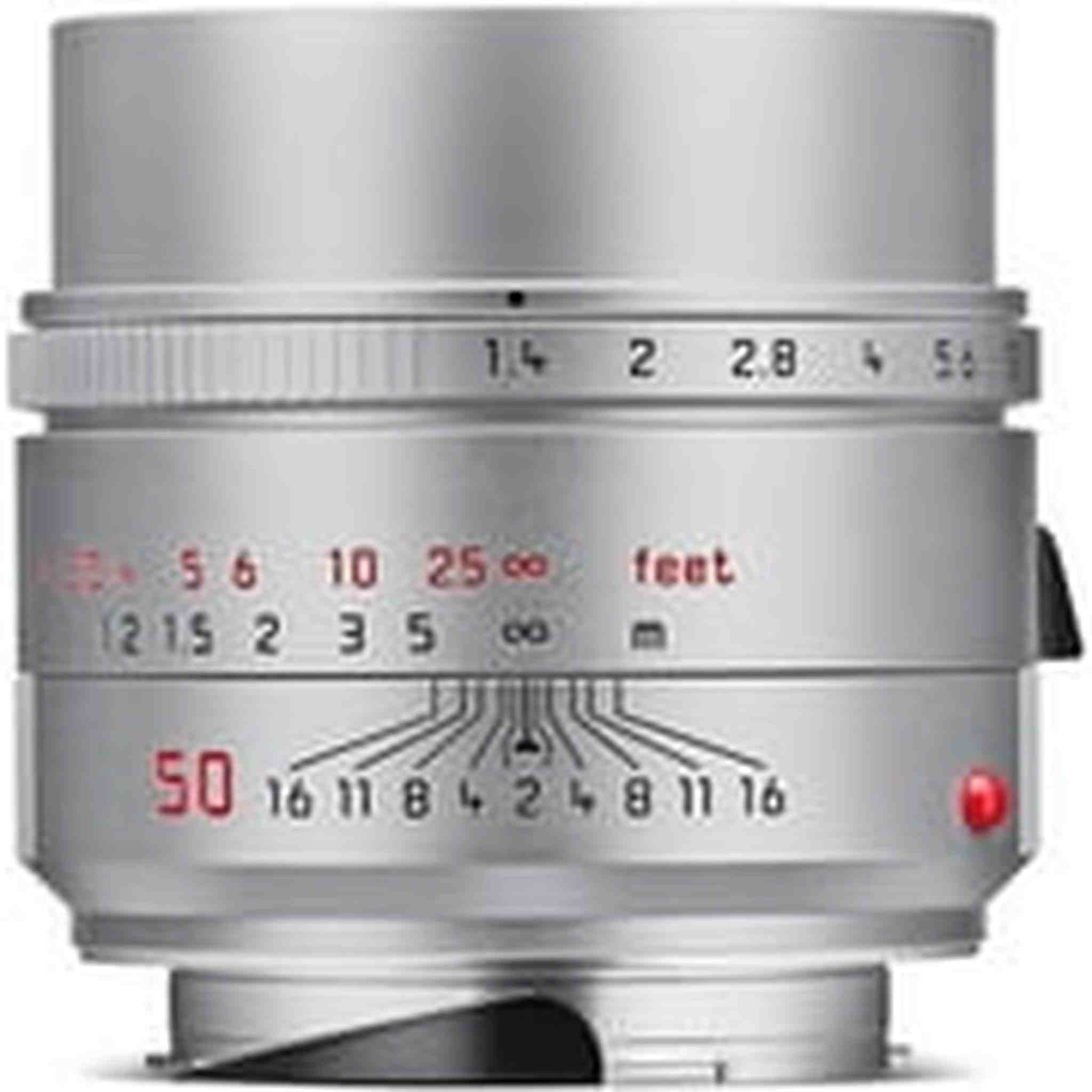 Leica 50mm f/1.4 Summilux-M ASPH Lens, Silver Leica