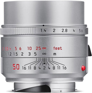 Leica 50mm f/1.4 Summilux-M ASPH Lens, Silver