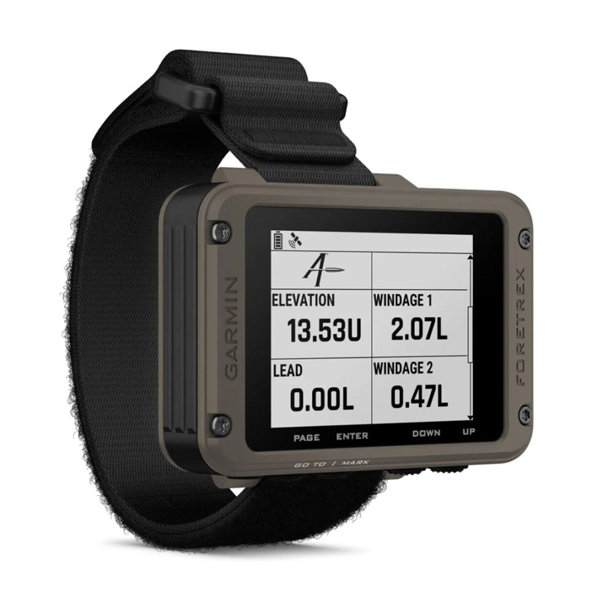 Garmin Foretrex 901 Ballistic Edition with USB-C Adapter and 6Ave Cleaning Cloth Garmin