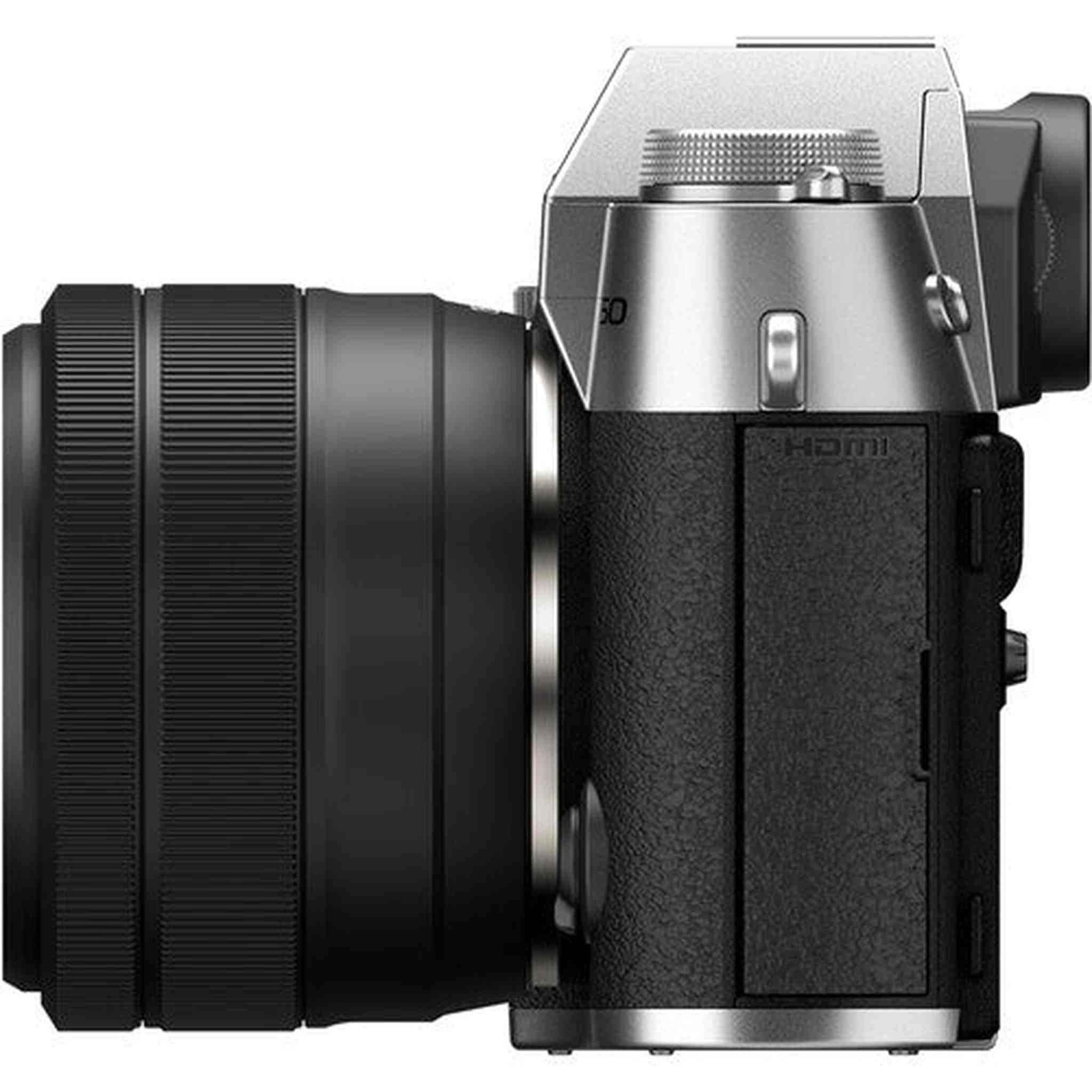 Fujifilm X-T50 Mirrorless Camera with 15-45mm f/3.5-5.6 Lens Bundle