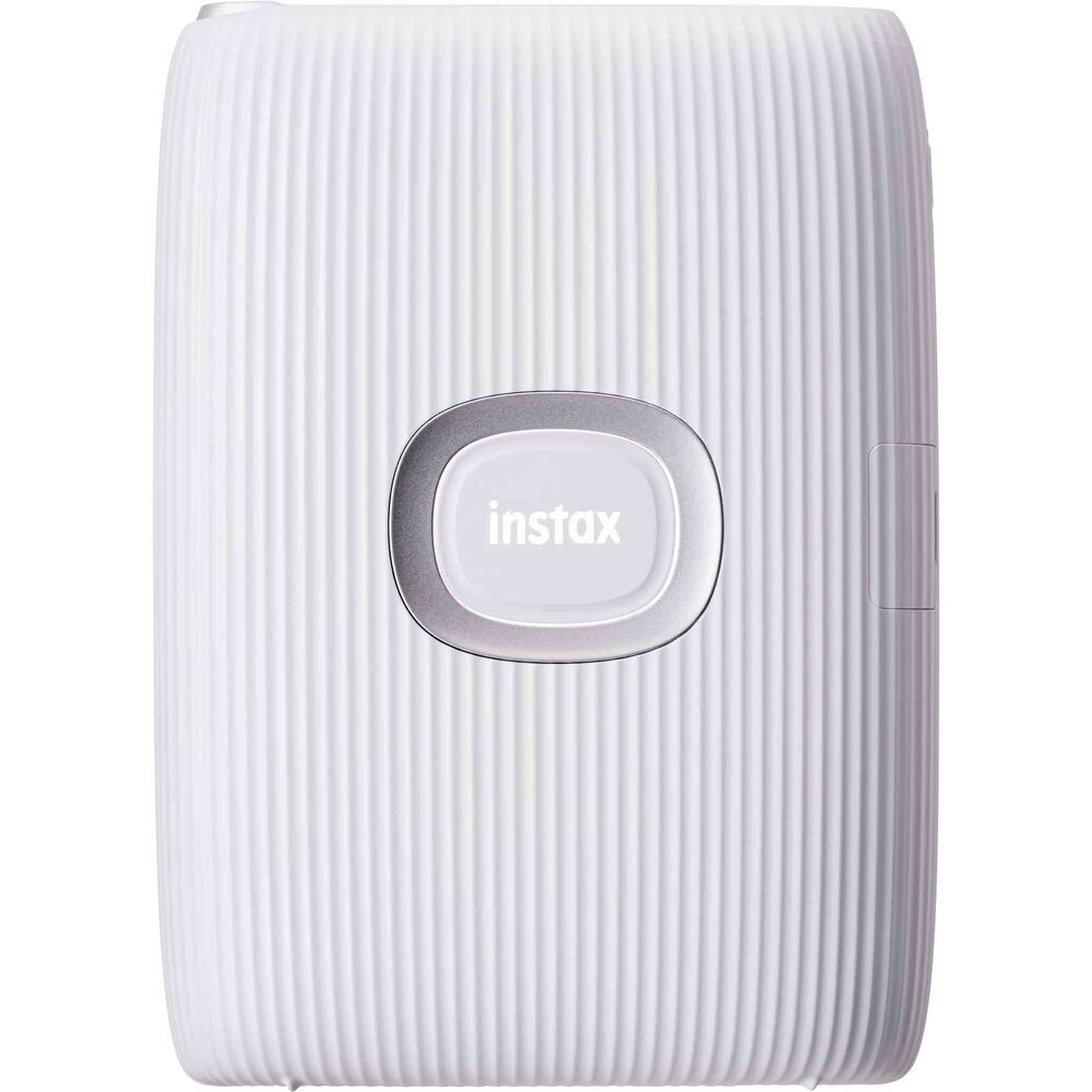 Fujifilm Instax Mini Link 2 Smartphone Printer Clay White Bundle Fujifilm