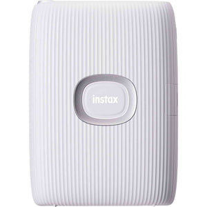 Fujifilm Instax Mini Link 2 Smartphone Printer Clay White Bundle Fujifilm